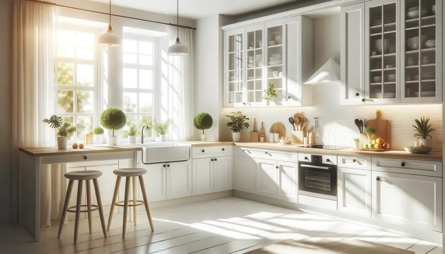 Natural White Kitchen