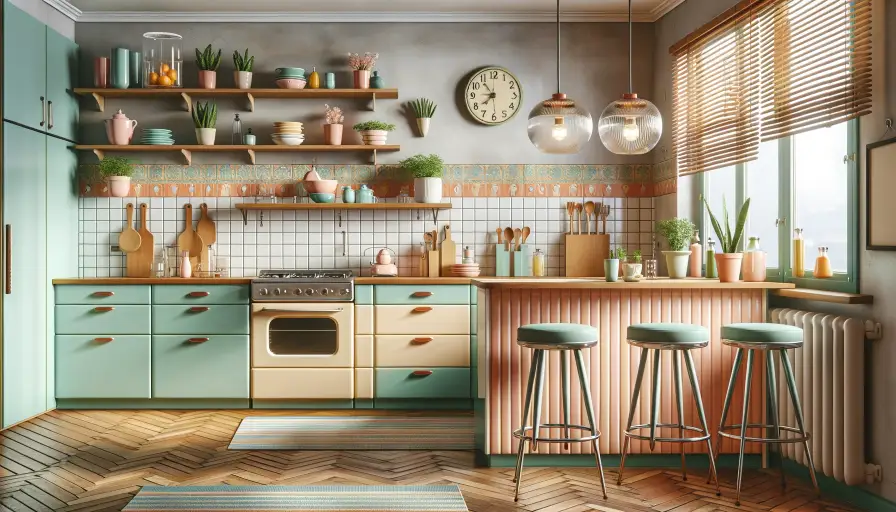Mid-Century Kitchen Design