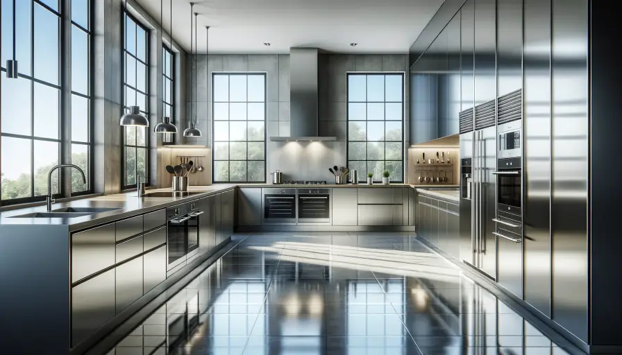 Stainless Steel Kitchen Design