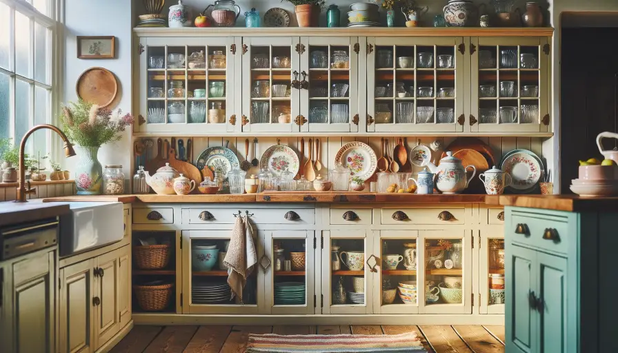 Glass-Front Cabinets