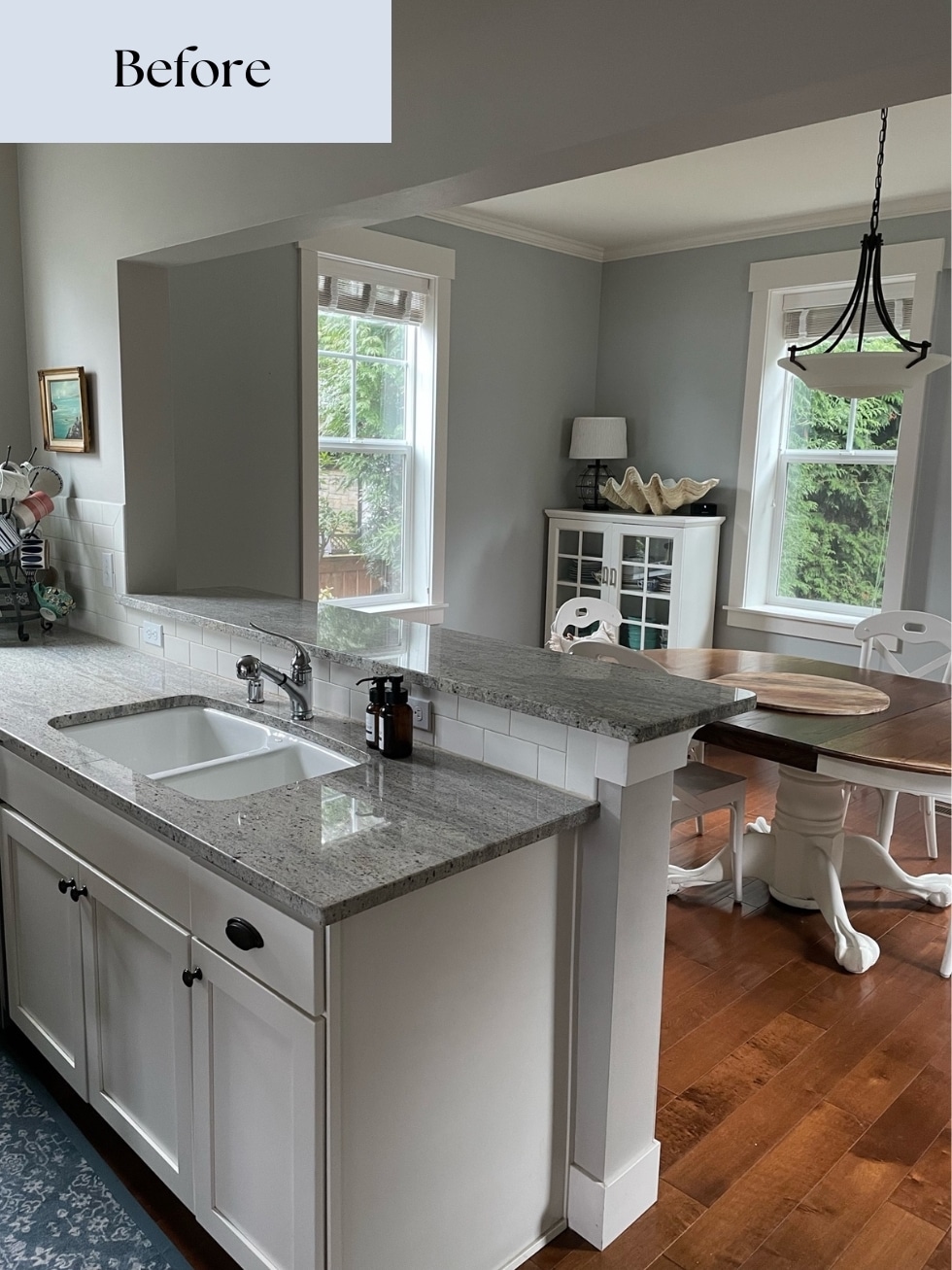 Our Kitchen Before and After (with photos of the kitchen and dining room swap!)