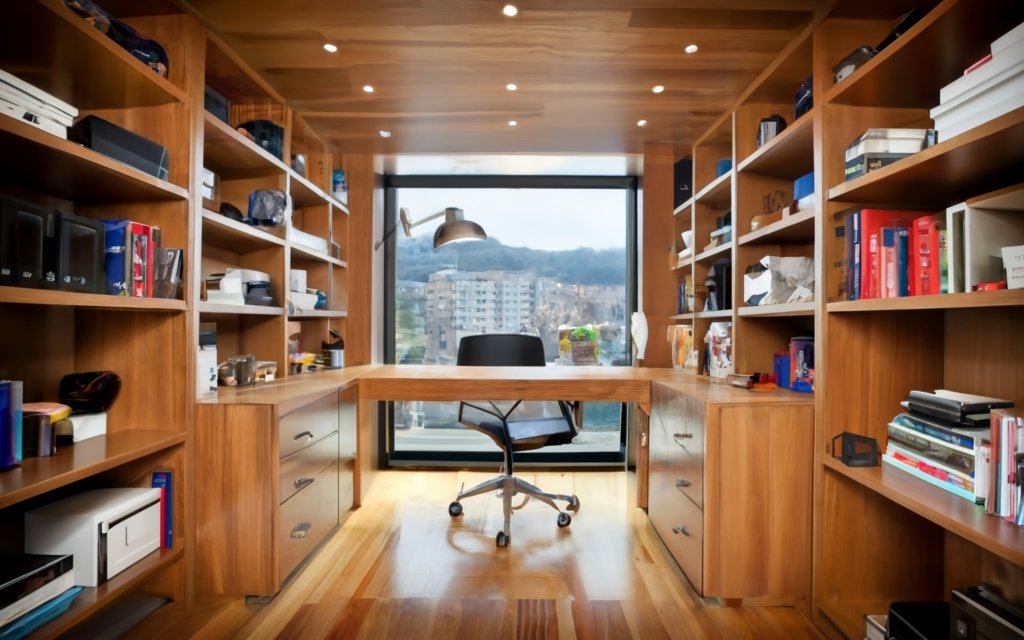 A Whole New Floor Inside a Cabinet