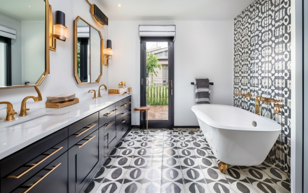 Cement Bathroom Tiles