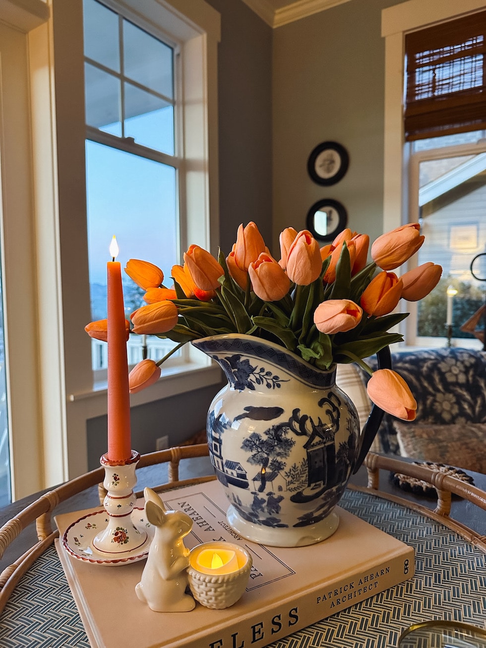 Spring Decorating with Bunnies (& Big Announcement!)