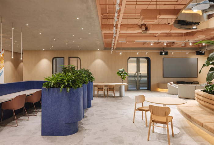 open concept workspace Bean Buro 7