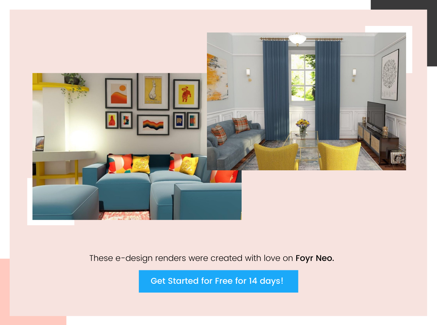 foyr e-design renders 4