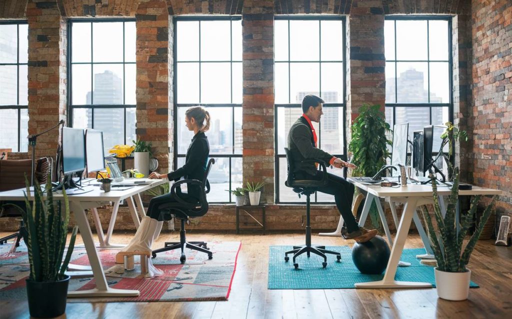 Office desk Furniture and Footrests