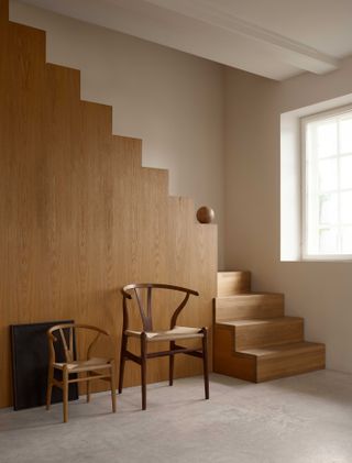 Kids sized wishbone chair by Carl Hansen & Søn