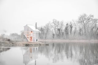 Mobile sauna by Friedrich Gerlach, Sophia Reißenweber and Emil Löber
