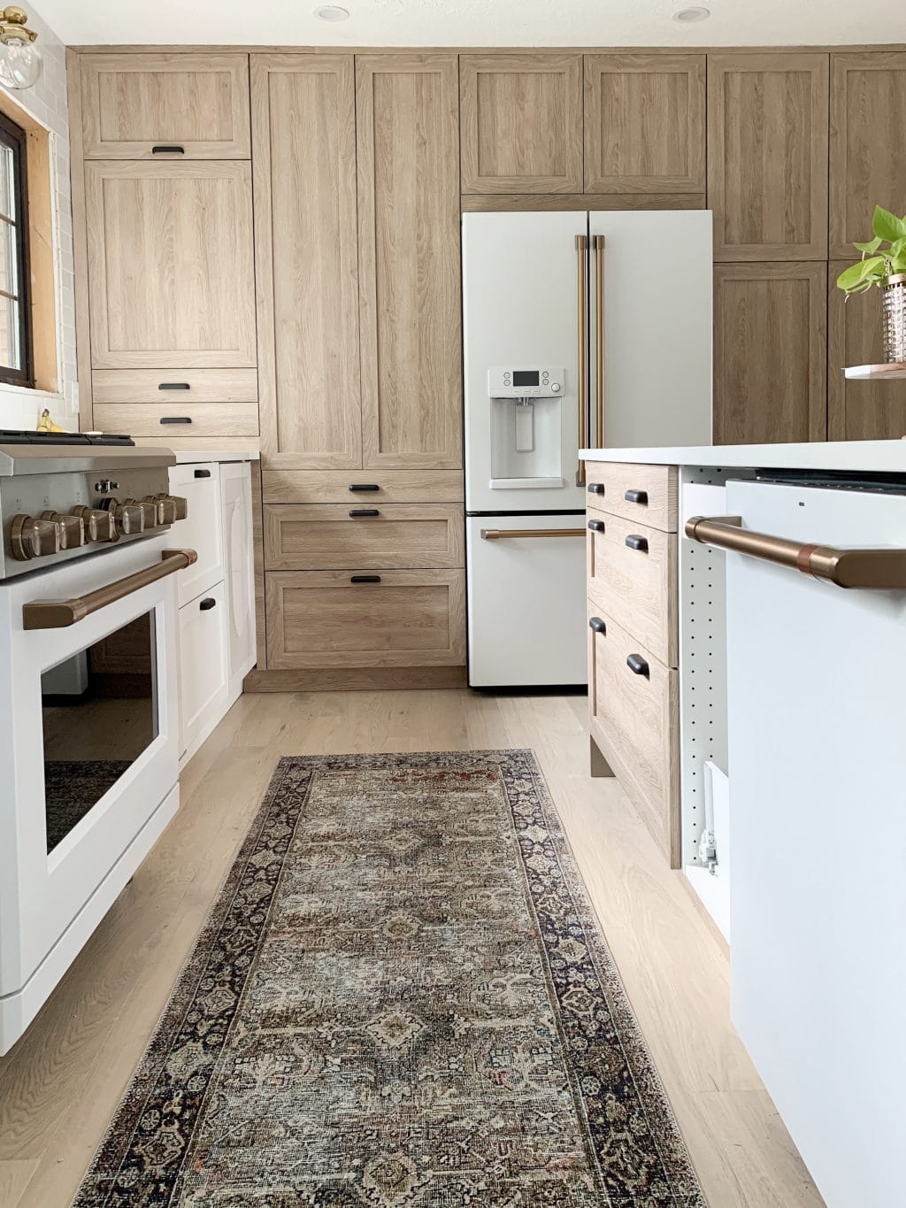 Chris Loves Julia | Semihandmade cabinets in the Fullmer Kitchen Makeover