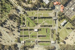Brutalist Necropolis in Buenos Aires