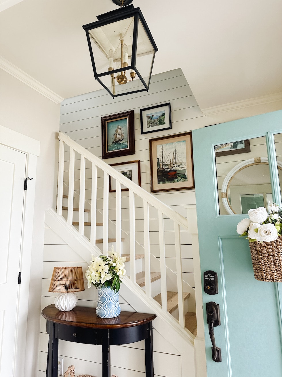Our Coastal Cottage Before and After Photos of Entry Progress (and more!)