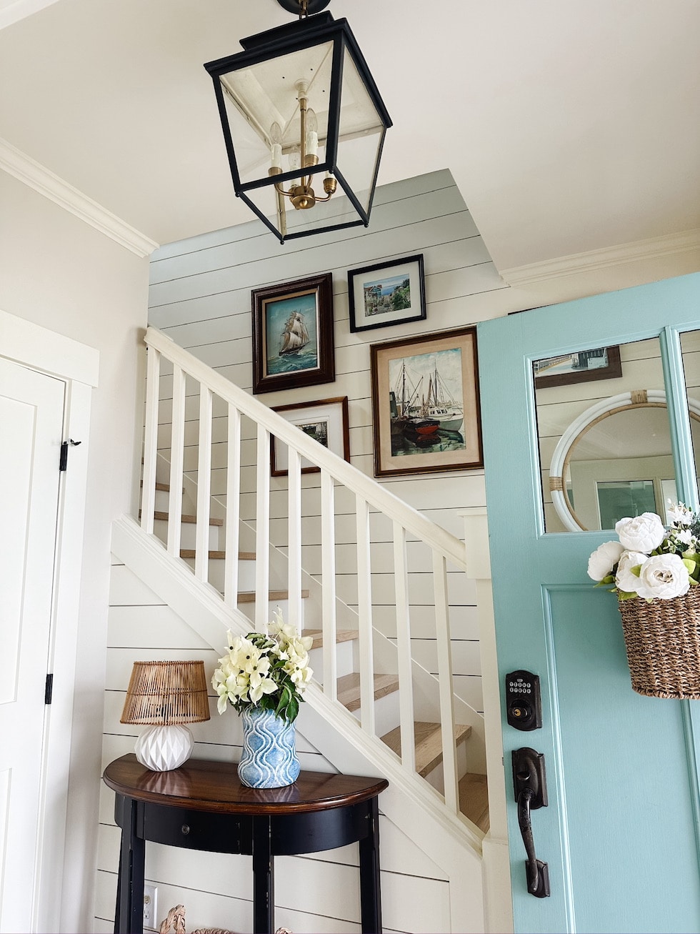 Our Coastal Cottage Before and After Photos of Entry Progress (and more!)