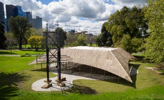 Bijoy Jain’s bamboo Mpavilion