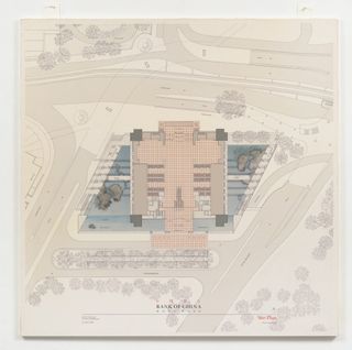 Site plan of Bank of China Tower