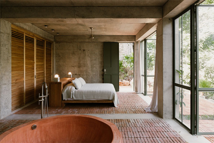 Bathroom Trends 2026 / 2027 – Designs, Colors and Materials bathroom blurring line exterior interior 9