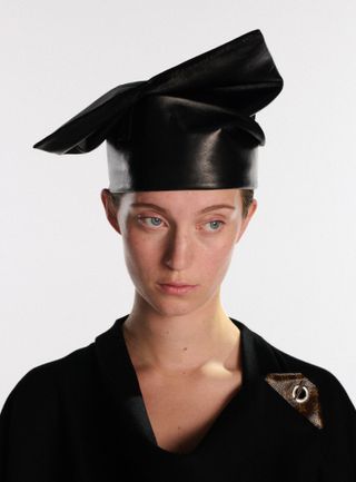 Fall fashion vases story featuring models and vases side by side