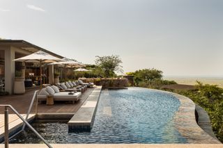 Images of the Singita Milele lodge