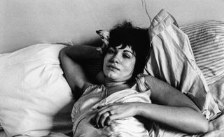 black and white images of people sleeping