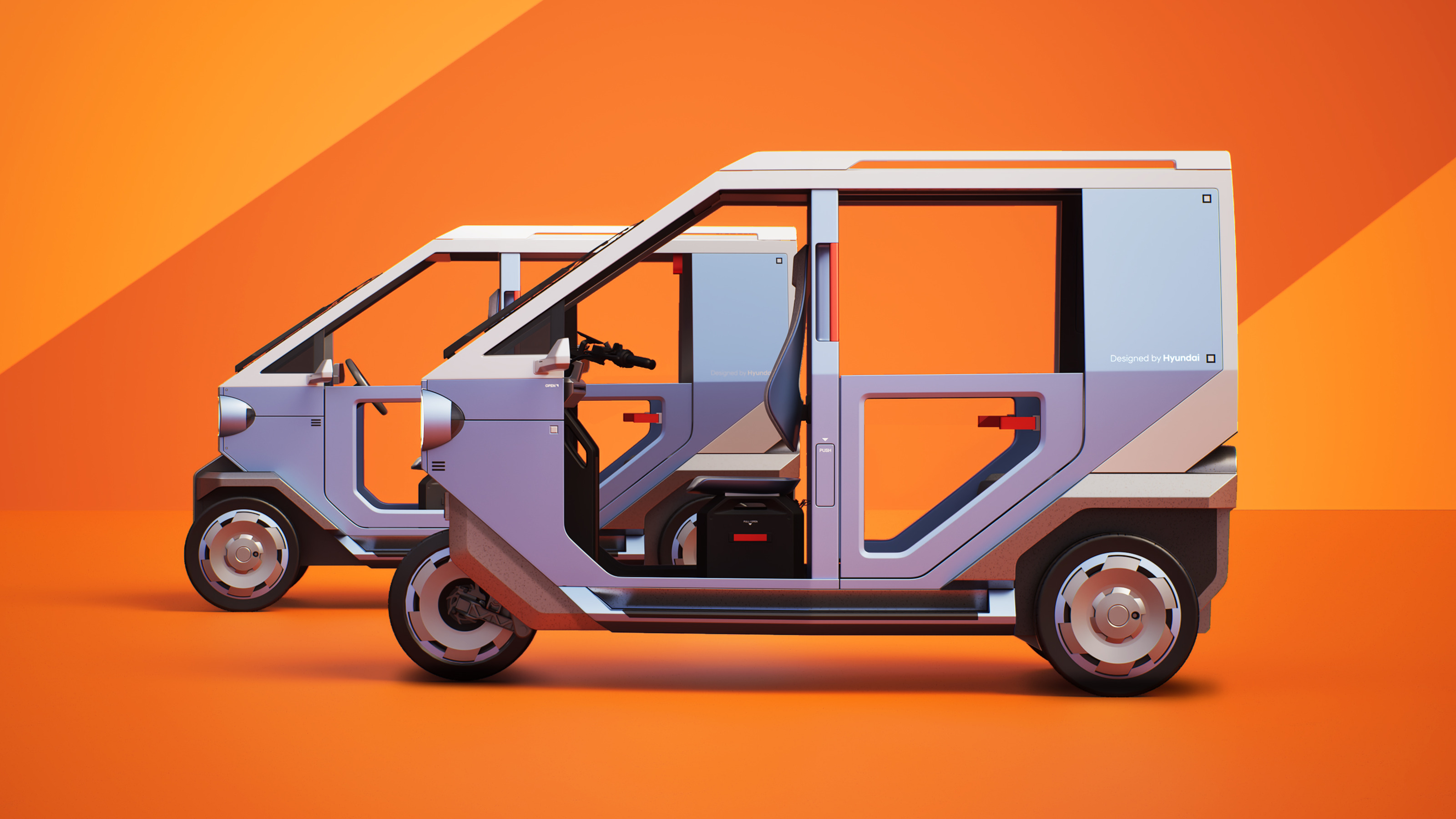 Hyundai E4W and E3W Micromobility concepts