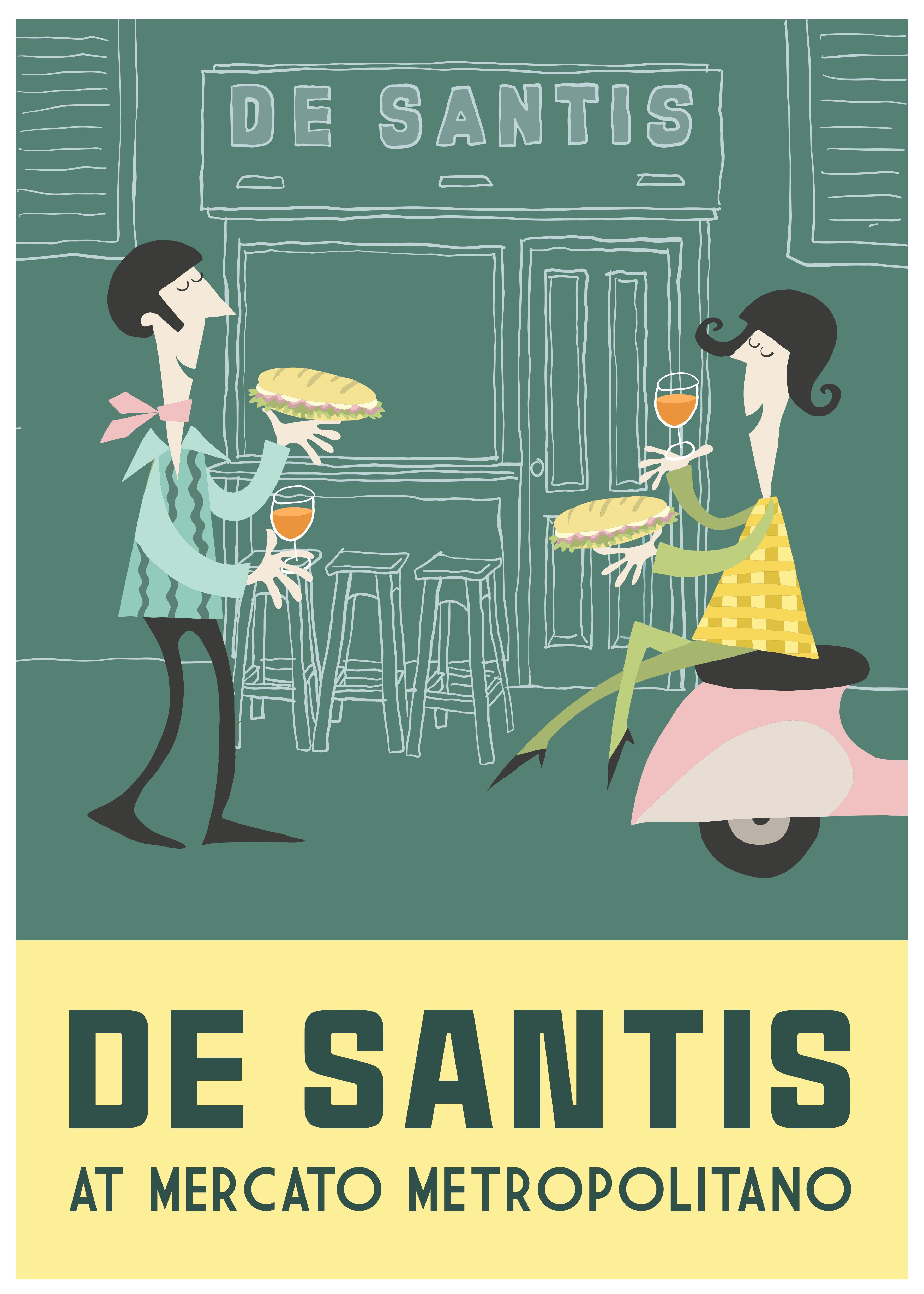 De Santis at Mercato Metropolitano