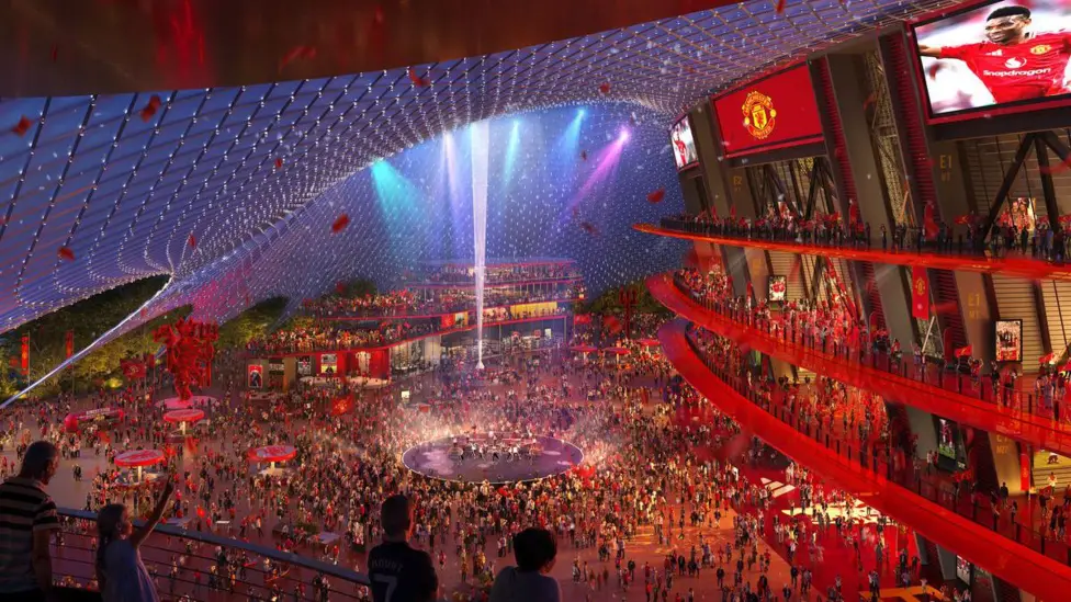 new manchester united stadium