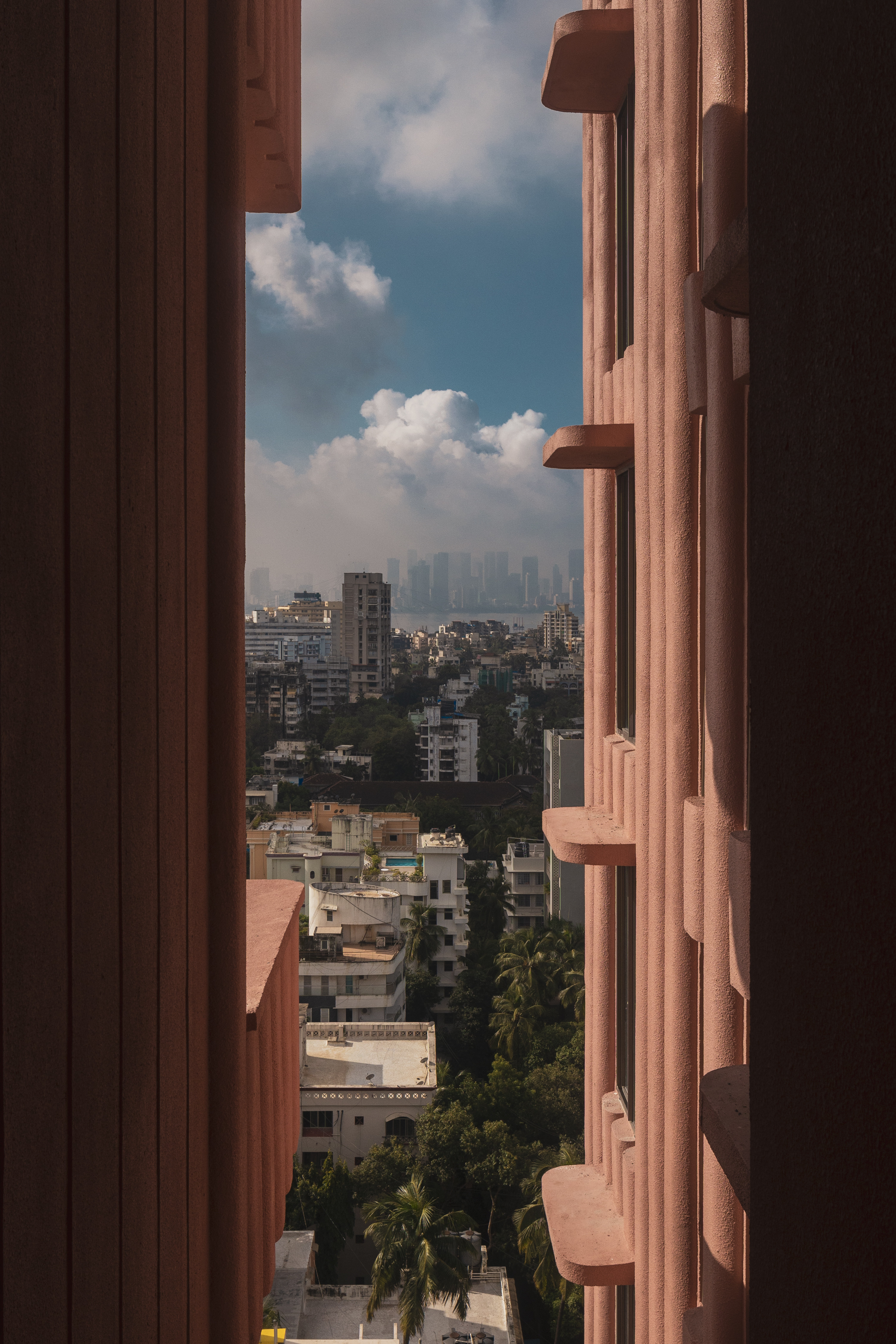 Facade detail on Satguru’s Rendezvous, Mumbai