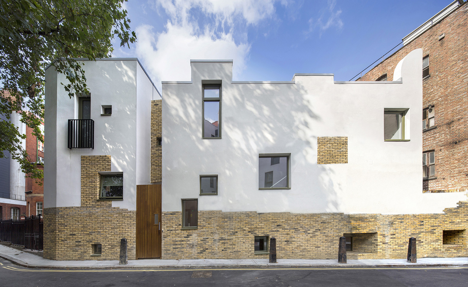 Mount Pleasant Hostel by Peter Barber Architects.