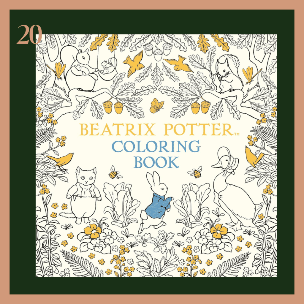 Beatrix Potter Coloring Book | Easter Basket Gift Guide