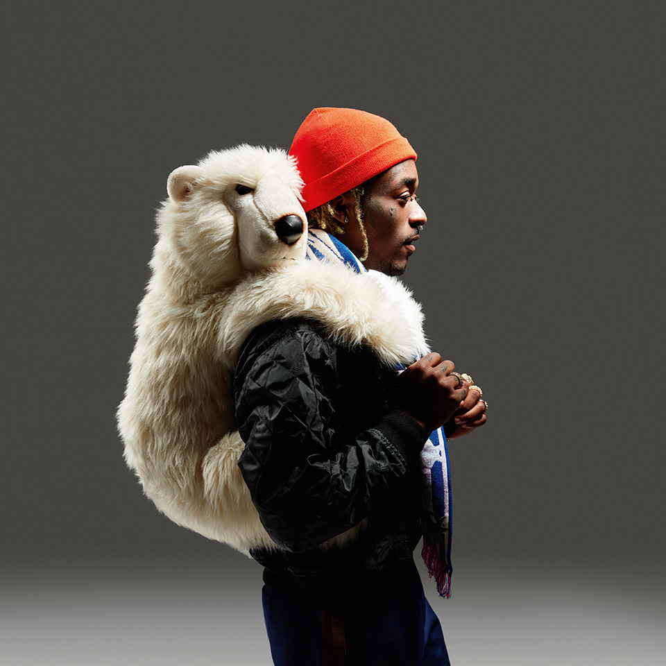 Lil Uzi Vert, photographed by Spike Jordan, 2017.