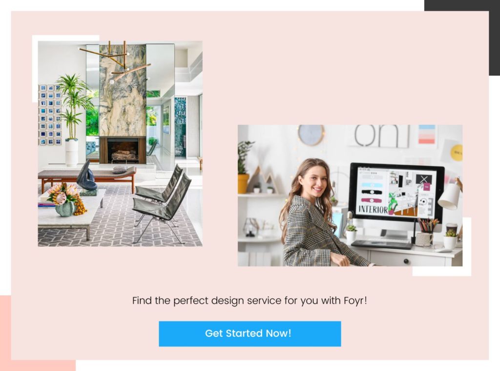 image showing to Find the perfect design service for you with Foyr!