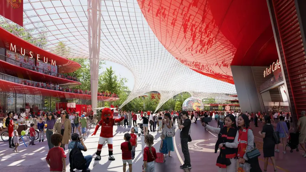 new manchester united stadium