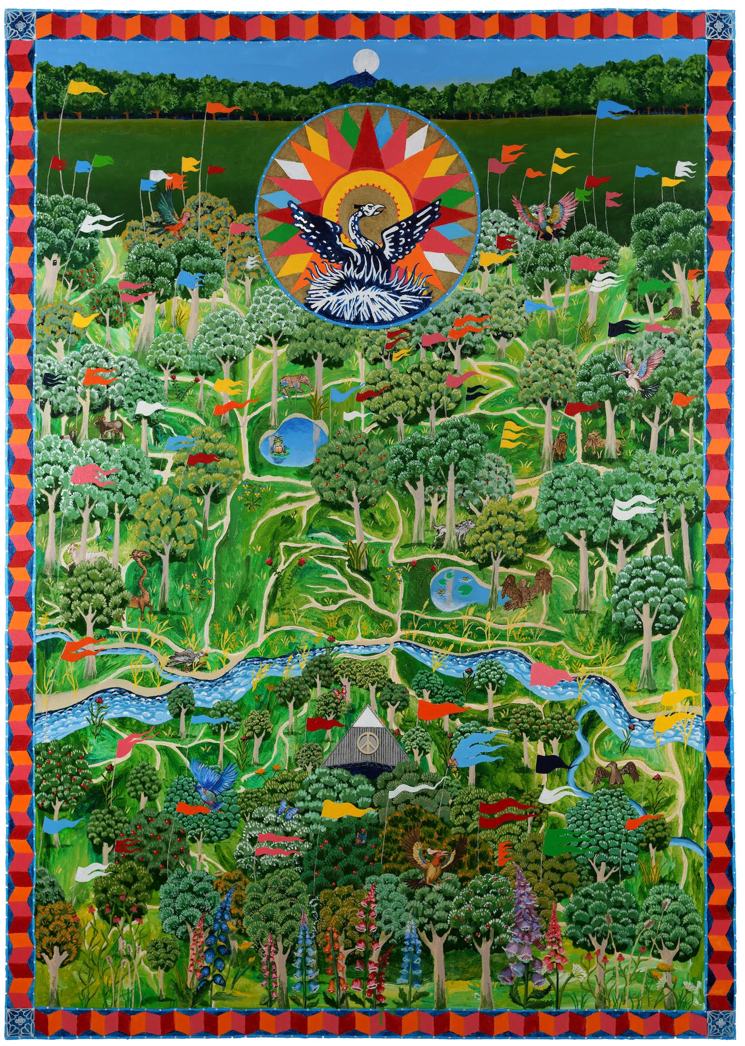 Glastonbury poster 2024