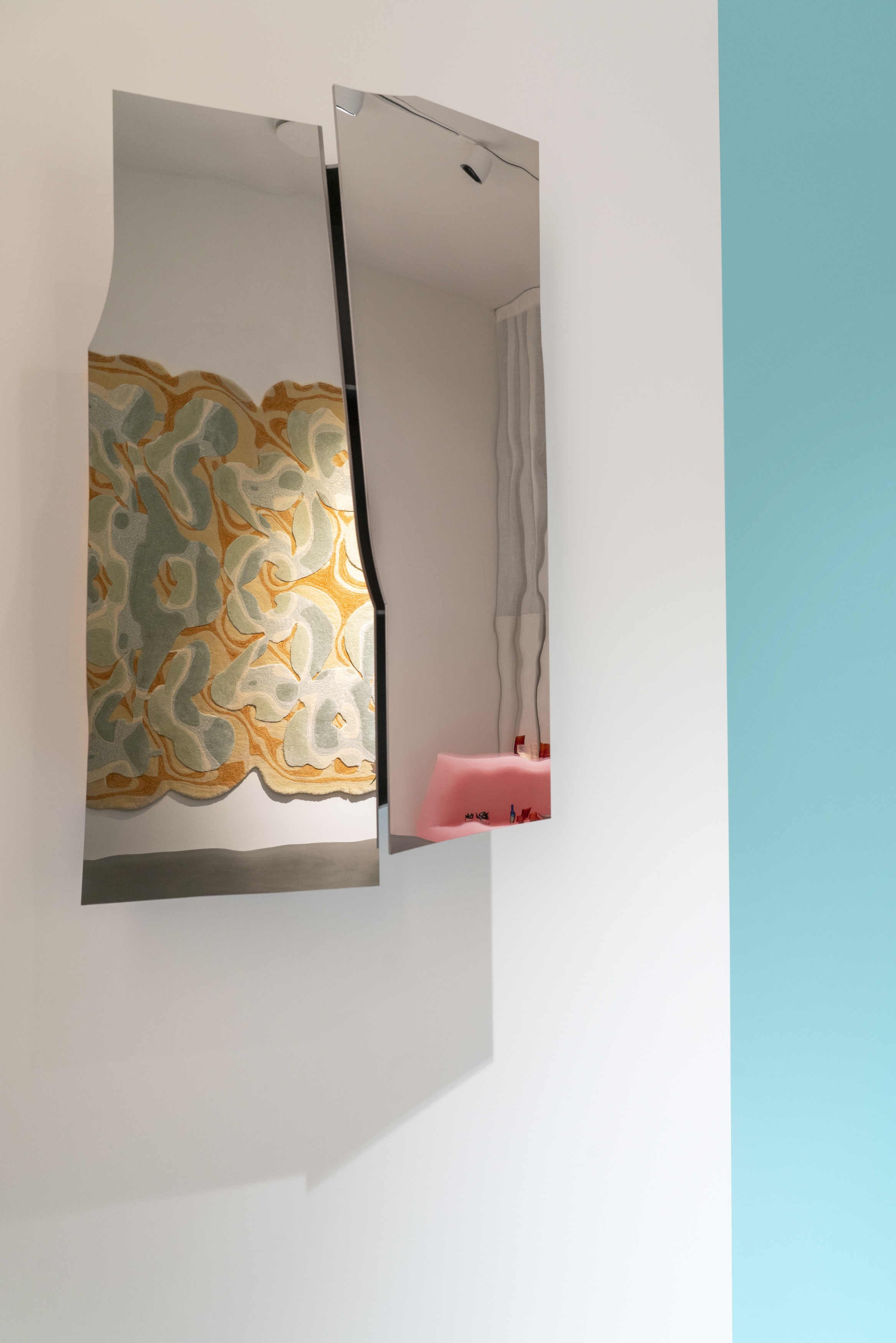 collectible furniture installed in a gallery space