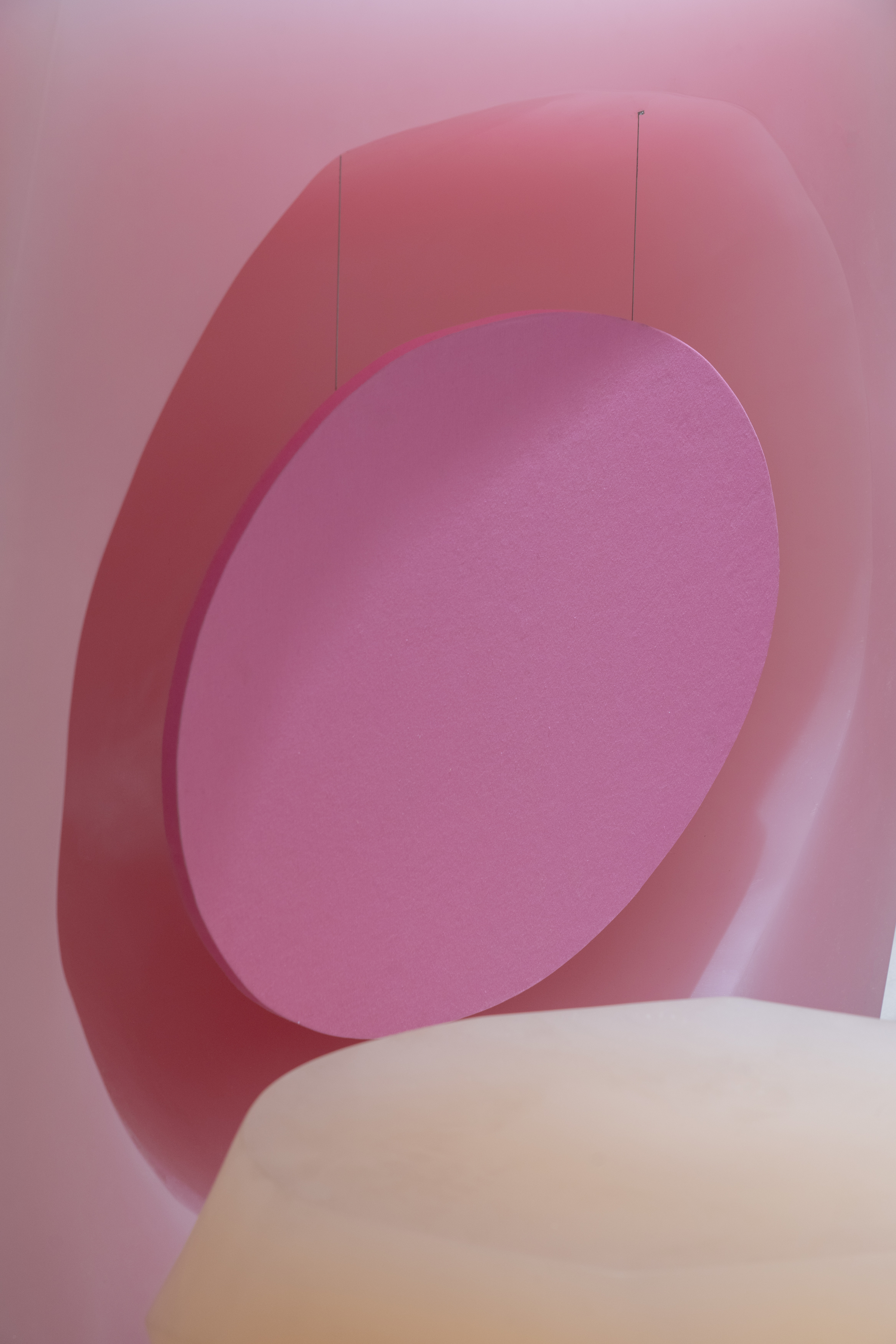 collectible furniture installed in a gallery space