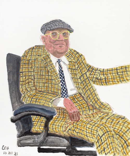 David Hockney artwork from his Paris exhibition