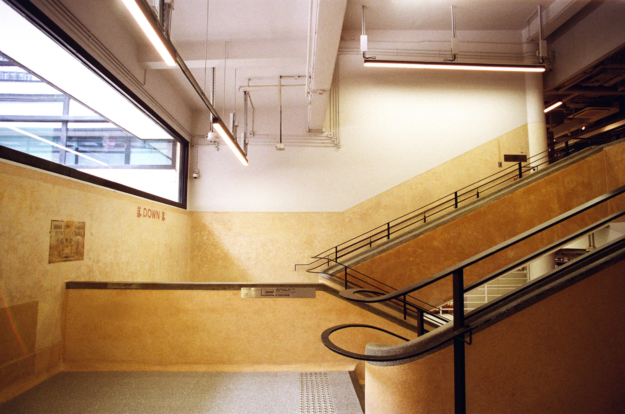 The main staircase at the Central Market