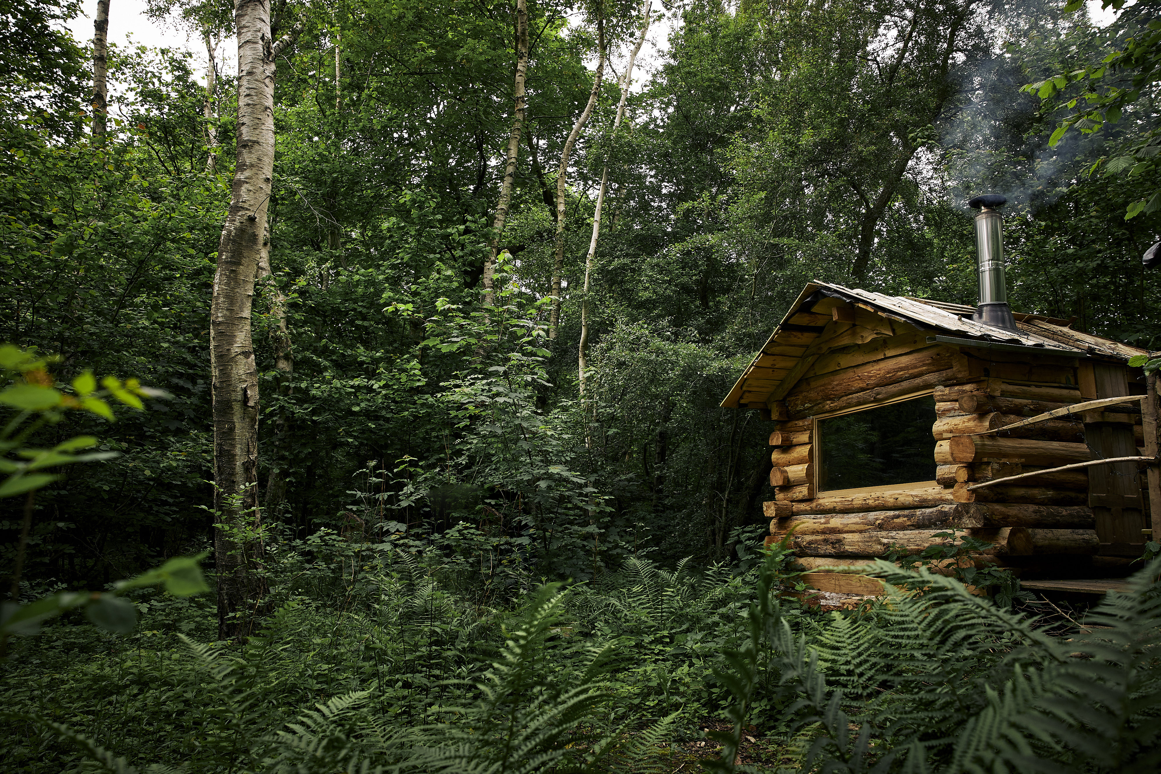 example of wild sauna, cabins for deep heat in the british outdoors