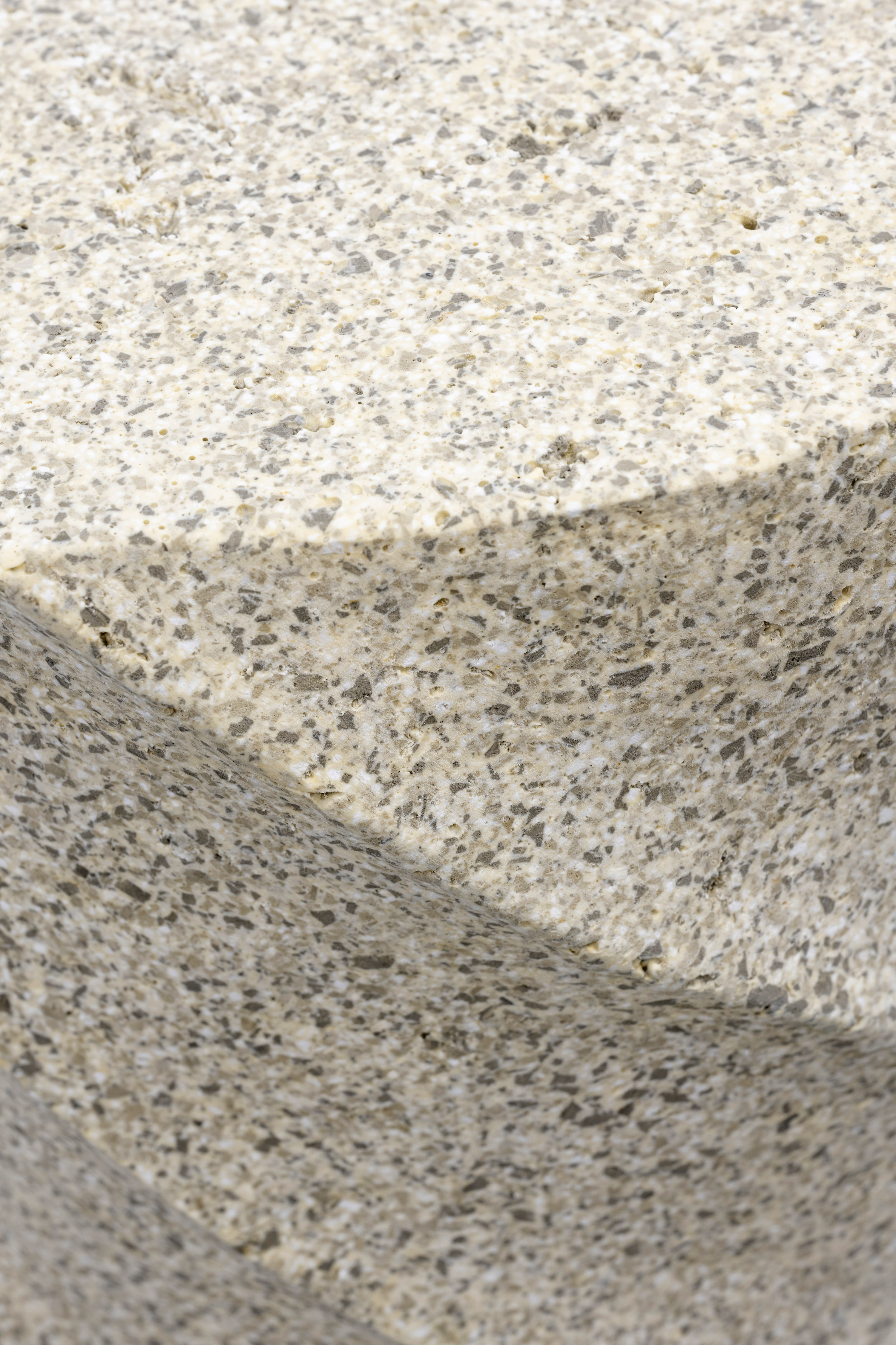 hand sculpted rubber stool