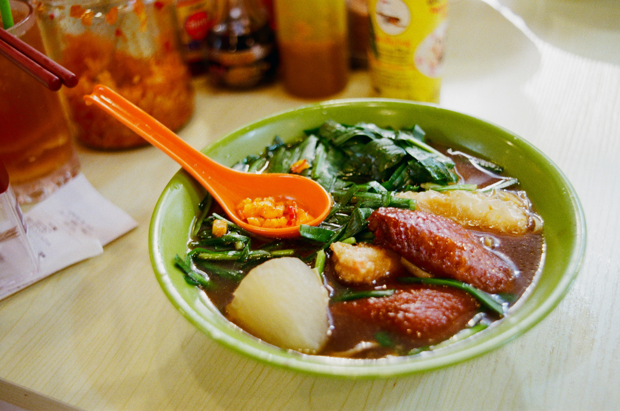 A bowl of cart noodles