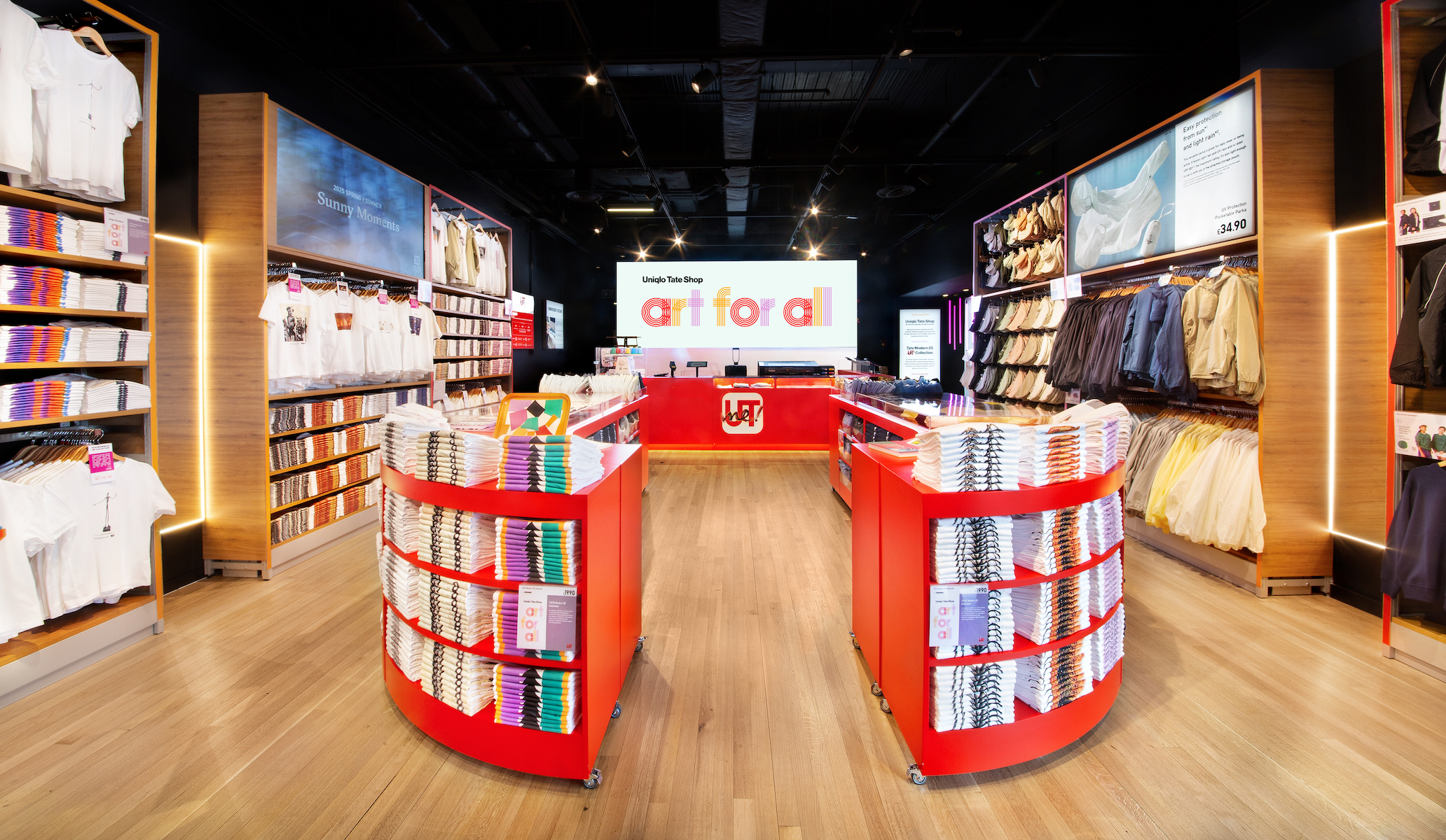 Uniqlo Art for All Tate Modern 25 Years Pop Up