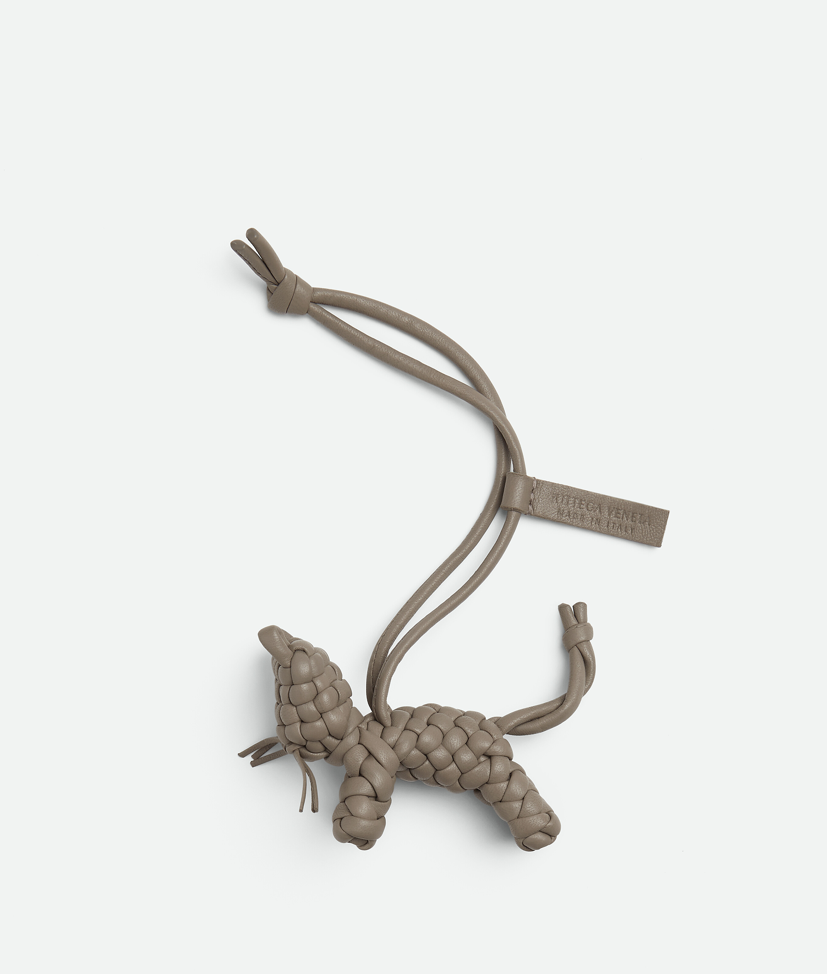 Men's Cat Charm in Limestone