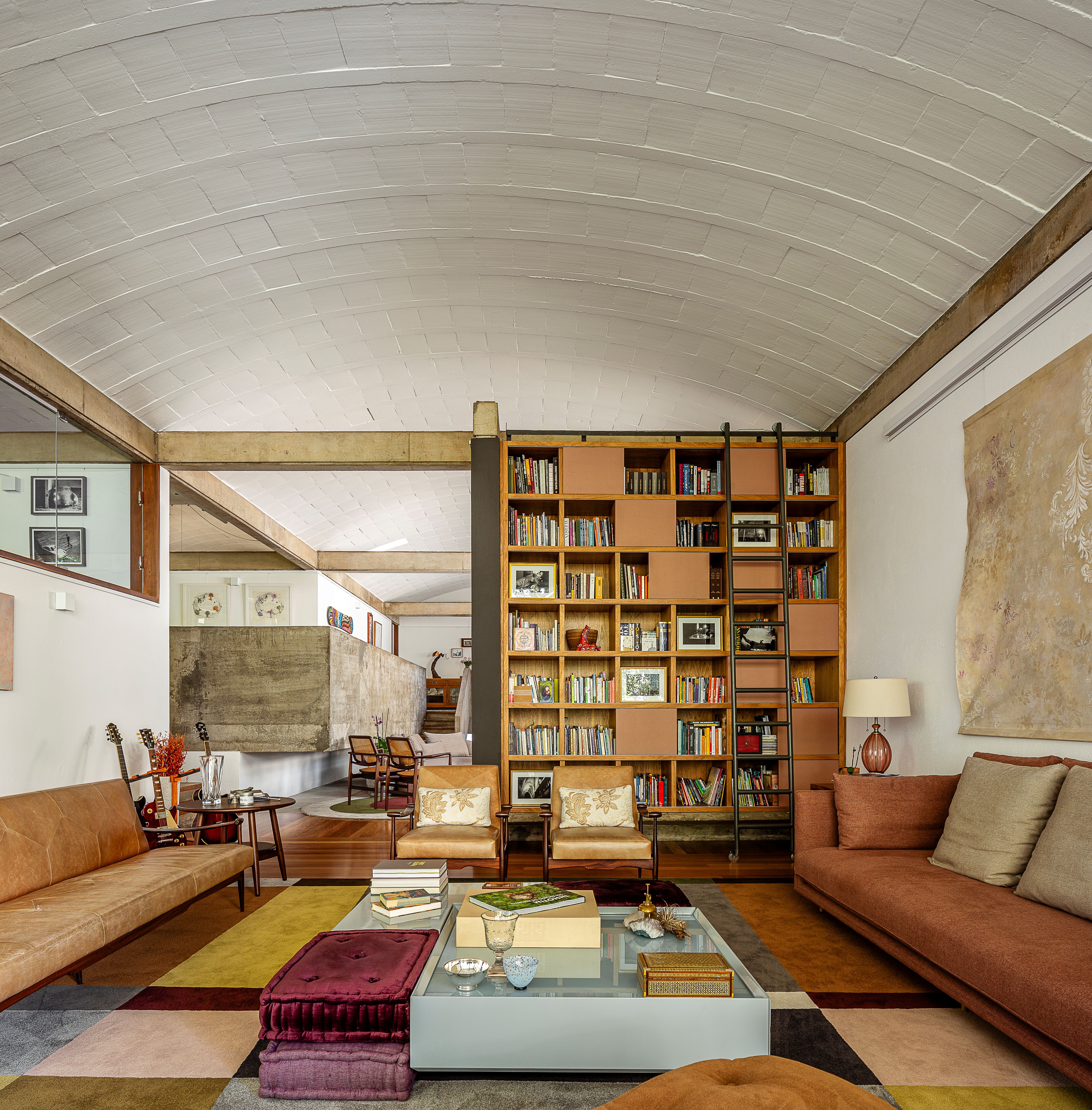 Brazilian Brutalism Arches House