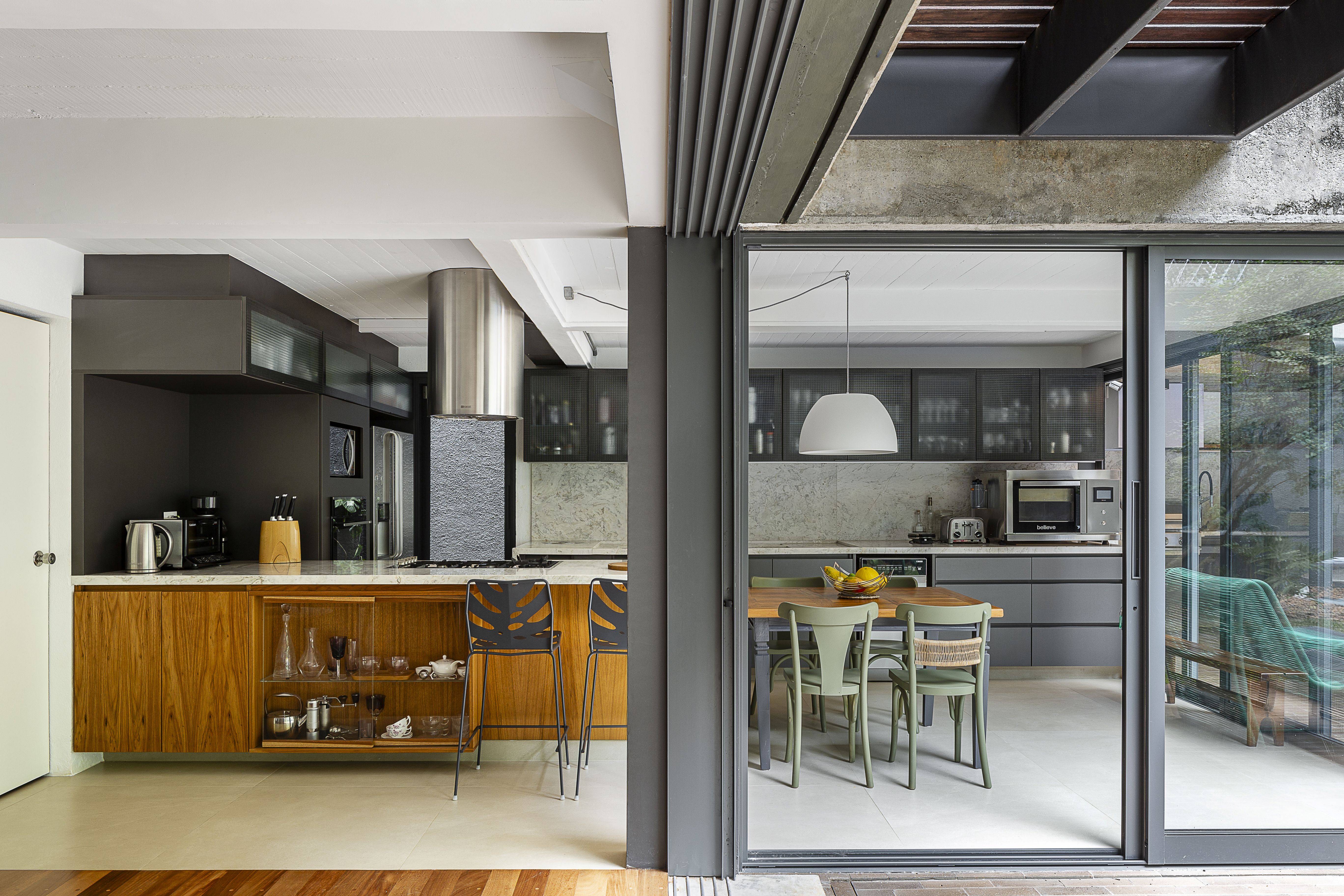 Brazilian Brutalism Arches House