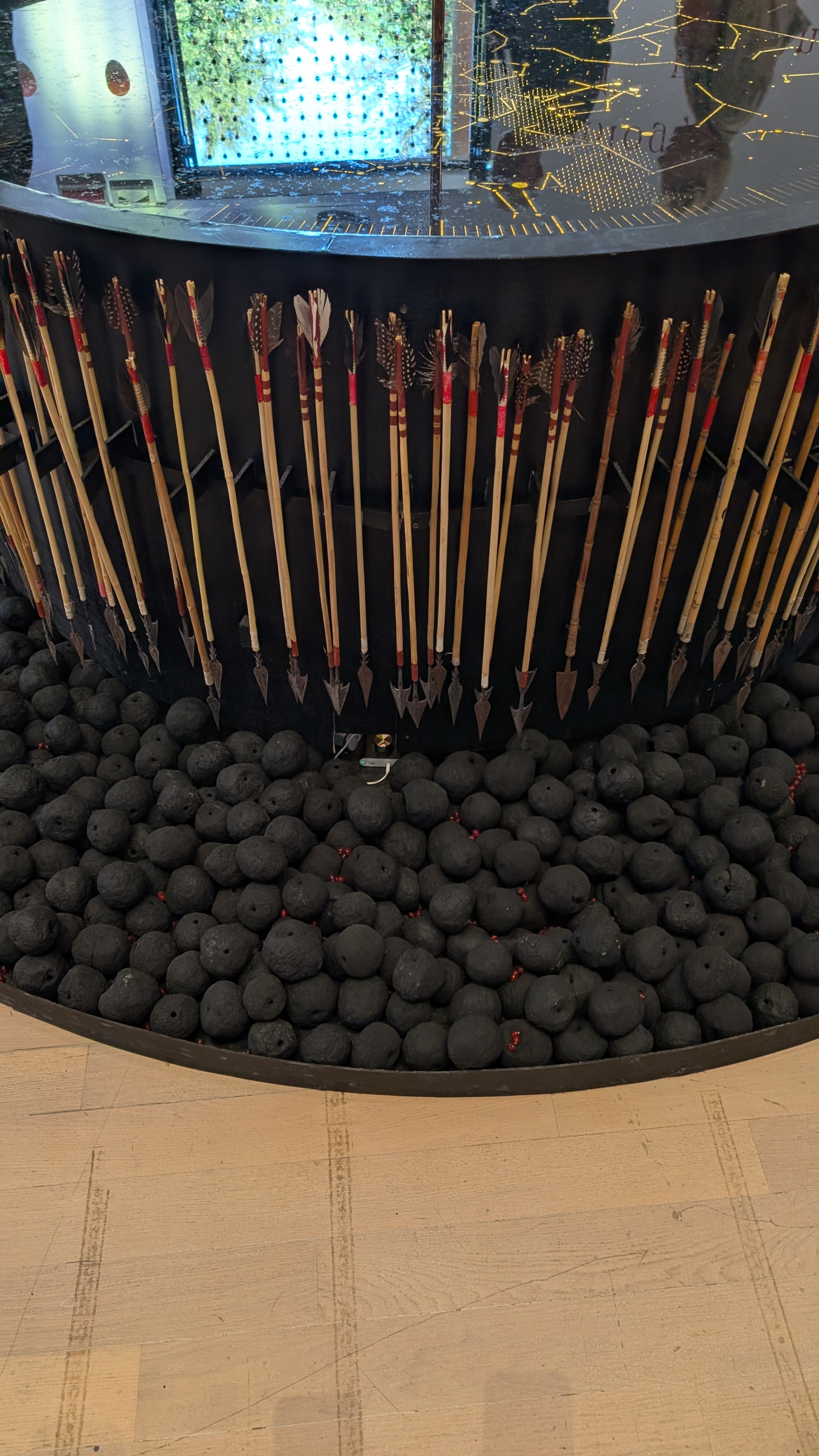 Detail of Earth Compass, Cave_bureau, Owen Hopkins and Kathryn Yusoff