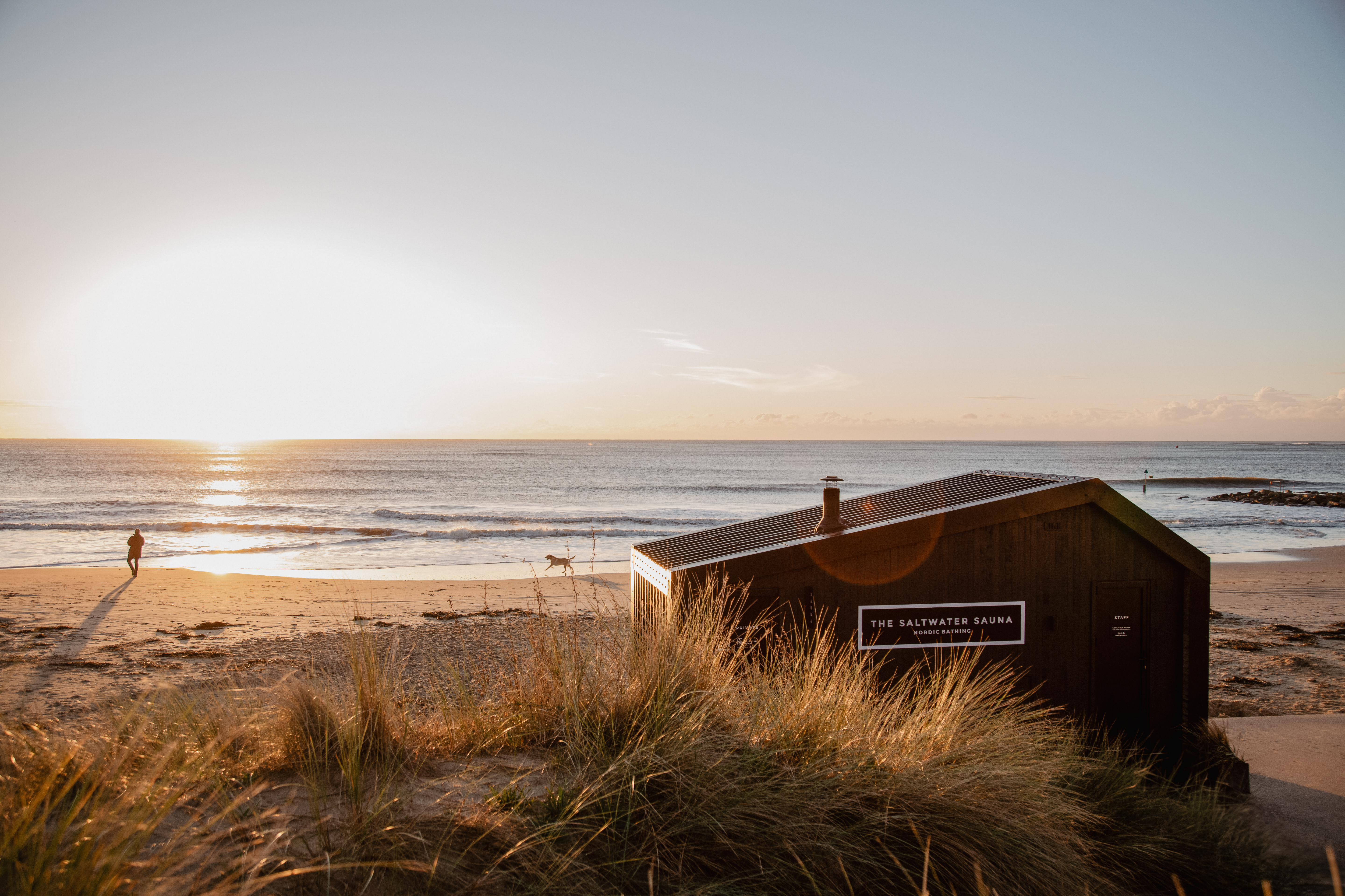 example of wild sauna, cabins for deep heat in the british outdoors