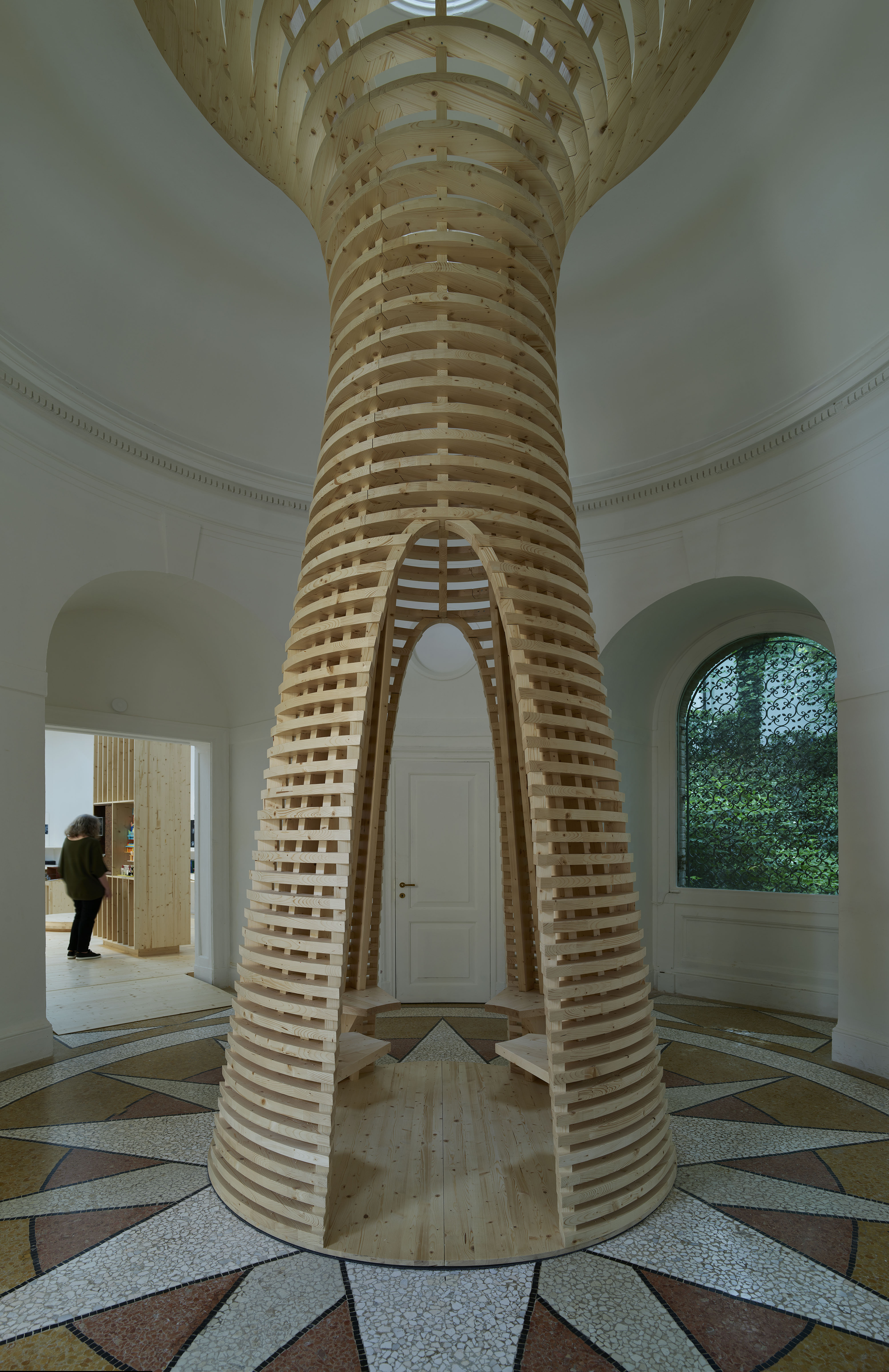 Venice Biennale US Pavilion Porch 2025