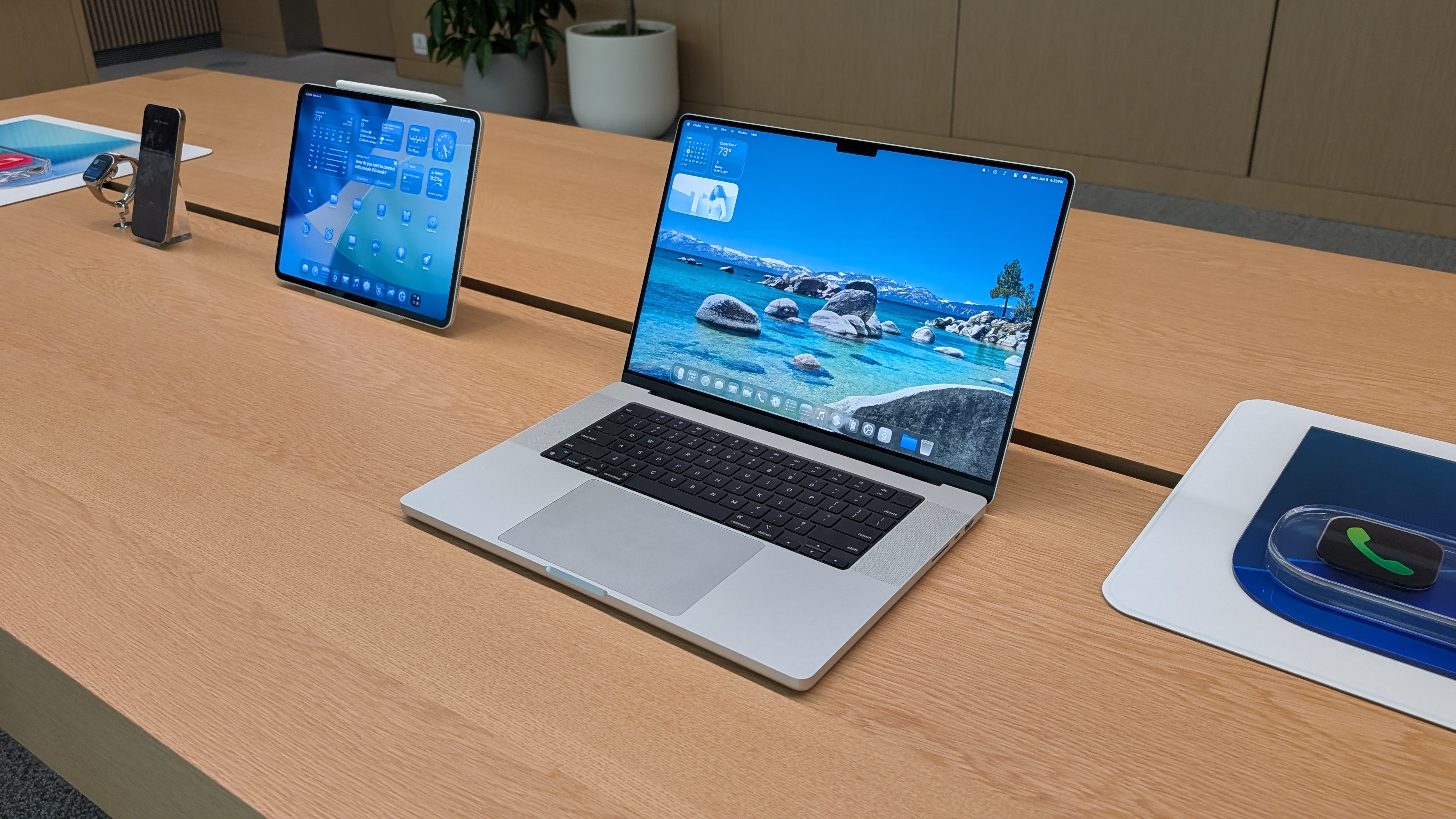 The new OS in action across Apple devices