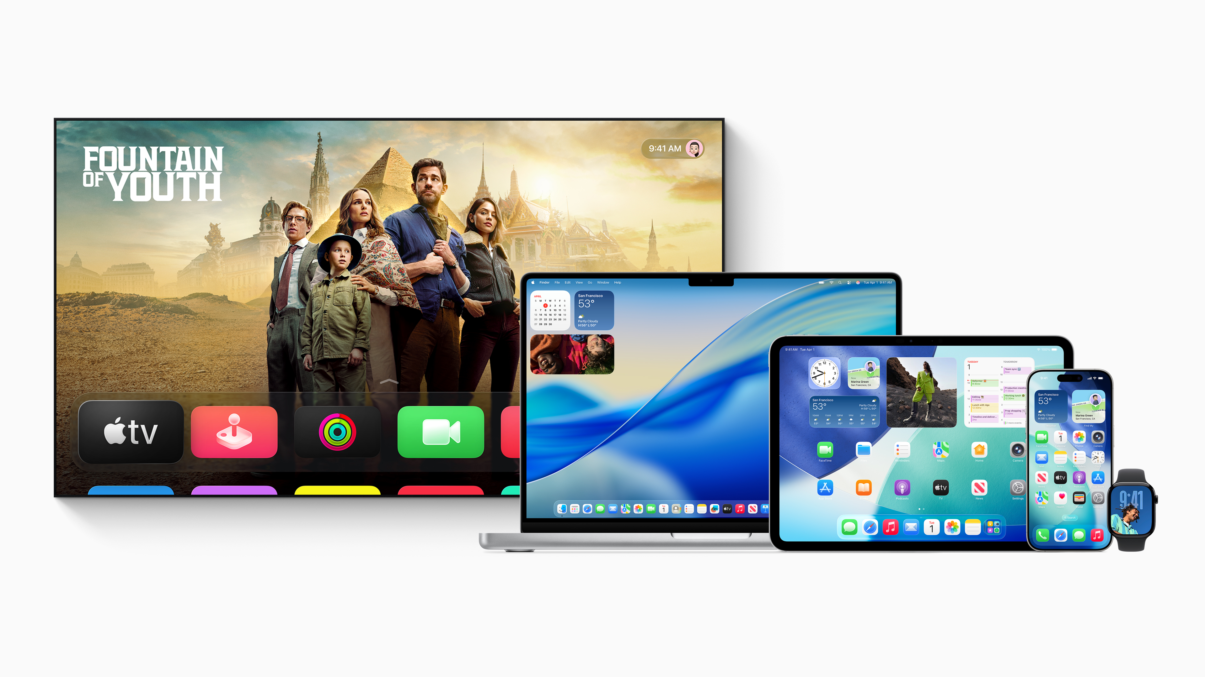 From Apple TV to the Apple Watch, a new design aesthetic