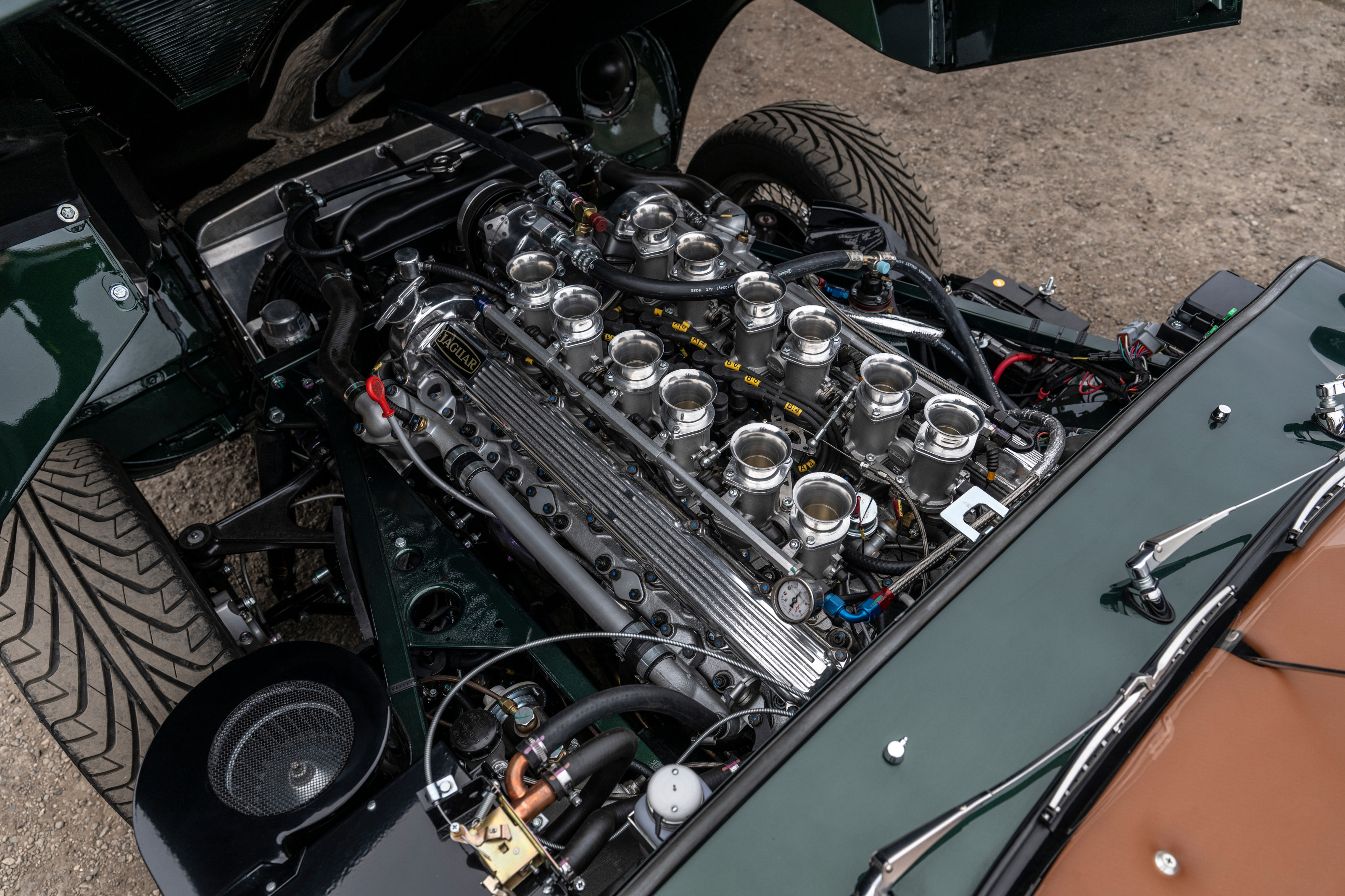 The V12 engine from a Series III model has been uprated